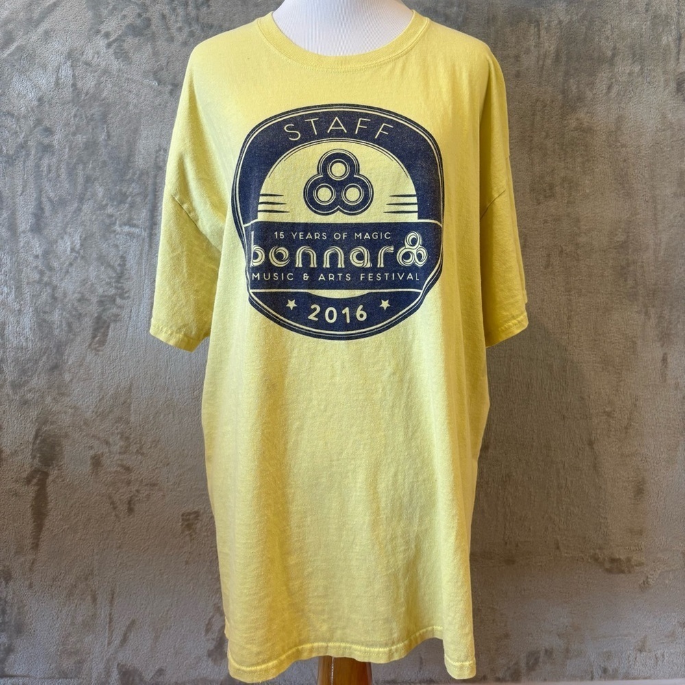 Bonnaroo Staff Grunge Festival T-Shirt Sz XL